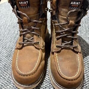 Ariat Rebar women’s Brown Leather Work Boots